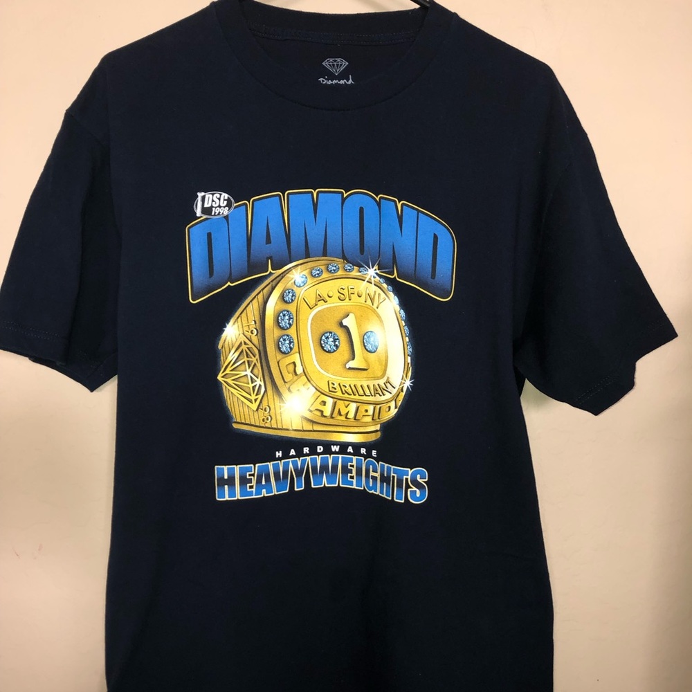 Diamond Supply Co. “ Championship ring” tee (Navy)